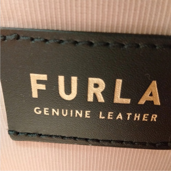 Furla Floral Shoulder Bag Crossbody Handbag EUC - Picture 8 of 17